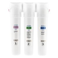 Бытовая система Гейзер Смарт с быстросъемными модулями для мягкой воды (без крана)