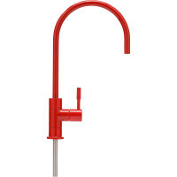 Кран рычажковый Atoll A-8883-RD LED (красный)