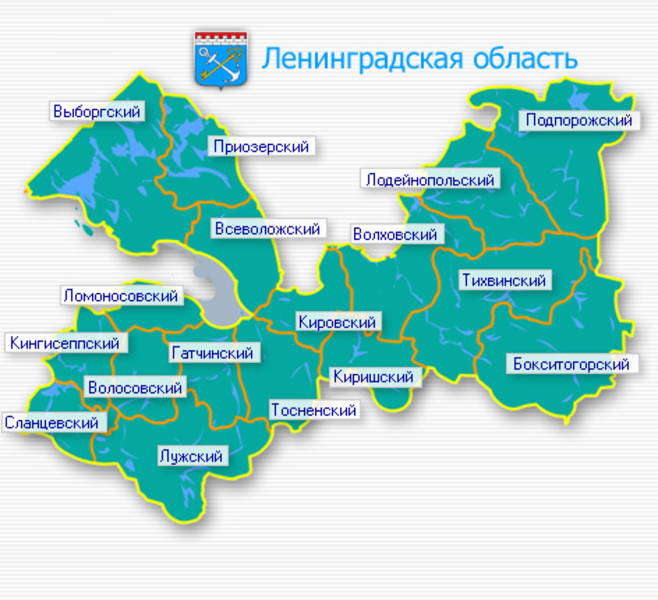 Карта лодейнопольского района подробная с районами и деревнями